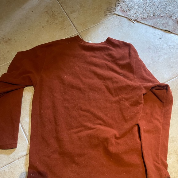 North face burnt orange crewneck - Picture 4 of 4